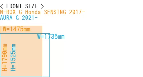 #N-BOX G Honda SENSING 2017- + AURA G 2021-